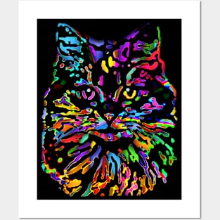 Cat of Color Posters and Art